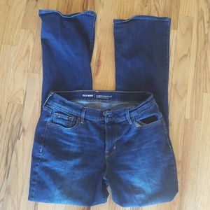 Old Navy size 10 curvy profile boot cut jeans